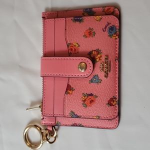 Coach attachment card case